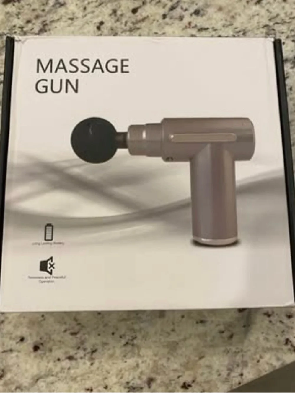 NEW - Deep Tissue Massage Gun with 4 Attachments – Percussion Muscle Massager